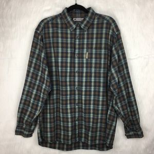 ✨Columbia Plaid Button Down Long Sleeve